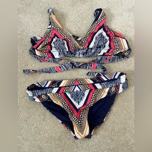 Becca Reversible Bikini Size Small